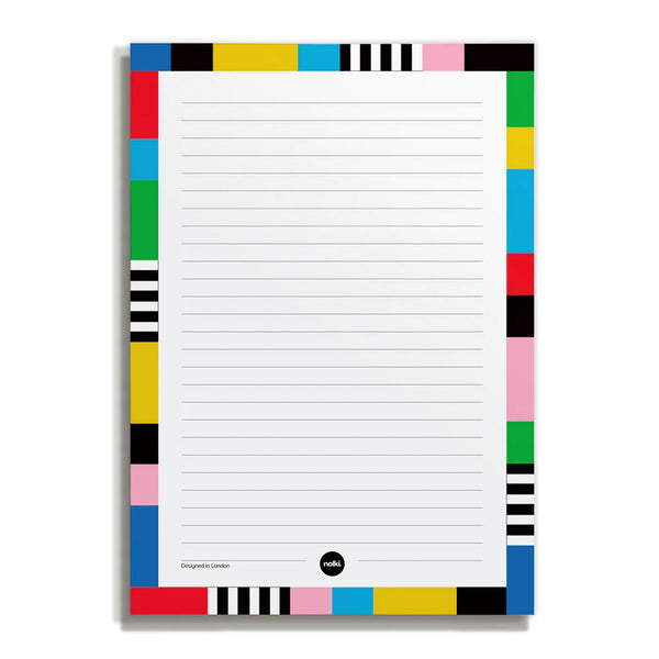 charles and marie Simple Lined NOTEPAD Transmission | A5 NOTIZBLOCK | 100 Seiten | nolki