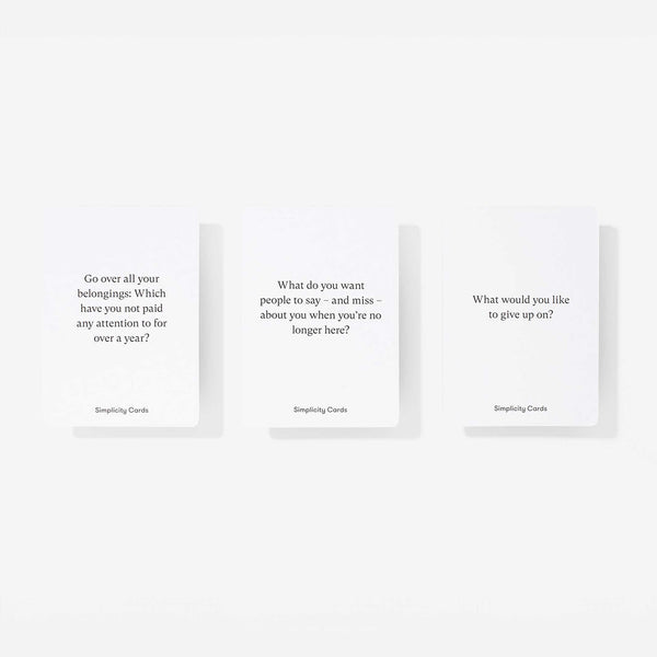 Charles And Marie SIMPLICITY CARDS | KARTENSPIEL Für Mehr Gelassenheit Ruhe & Klarheit | English Edition | The School Of Life