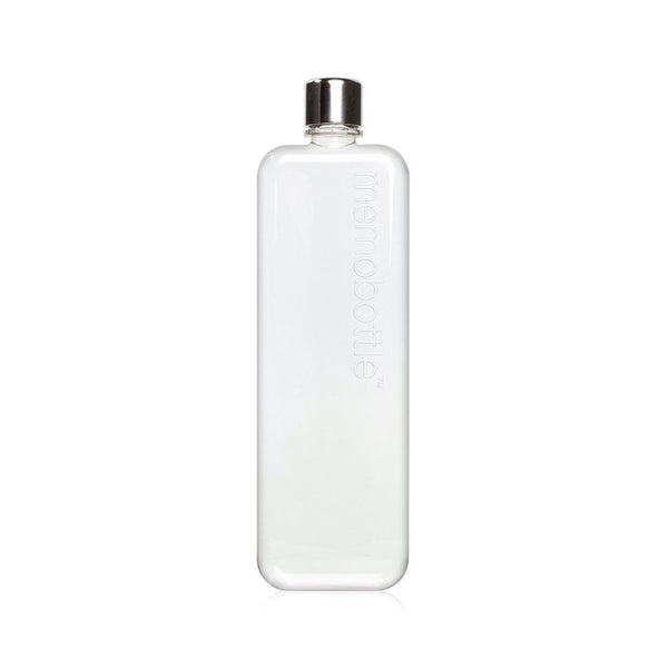 charles and marie SLIM memobottle | flache wiederverwendbare TRINK- & WASSERFLASCHE | 450ml