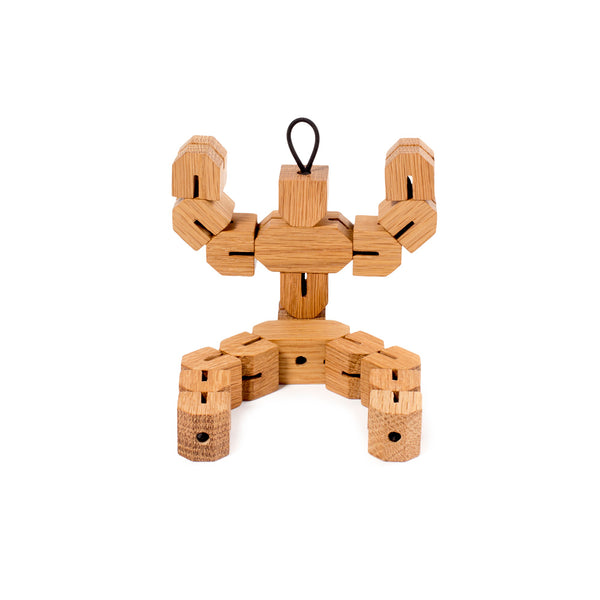 Charles And Marie Small CLUMSY HANS | Kleiner TOPF-UNTERSETZER | 3D-Holzfigur | Nis Hauge | Spring Copenhagen