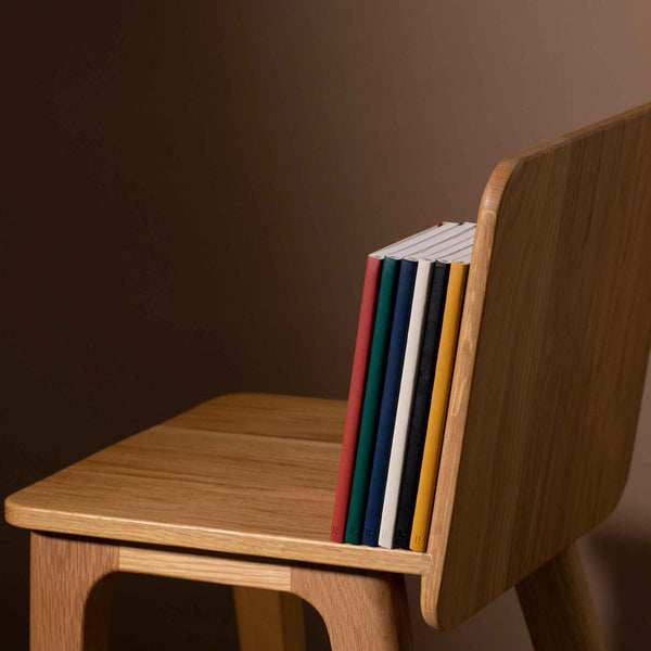 Charles And Marie Softcover NOTEBOOK A5 - Forest-grünes NOTIZBUCH | Karst Stone Paper