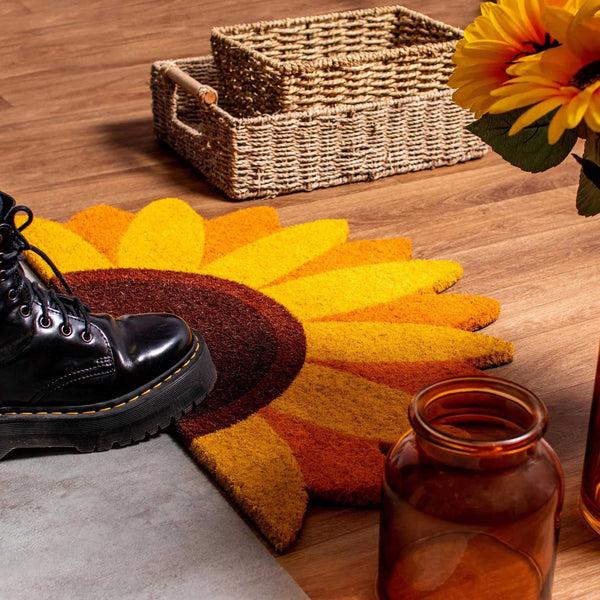 Charles And Marie SONNENBLUME | FUSSMATTE | 70x40 Cm | Fisura