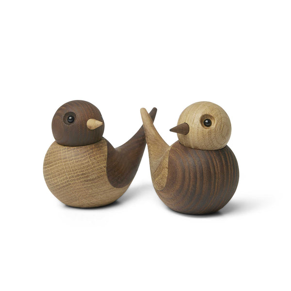 Charles And Marie SOULMATES | Kleines Holz-VOGEL-PÄRCHEN | Mencke&vagnby | Spring Copenhagen