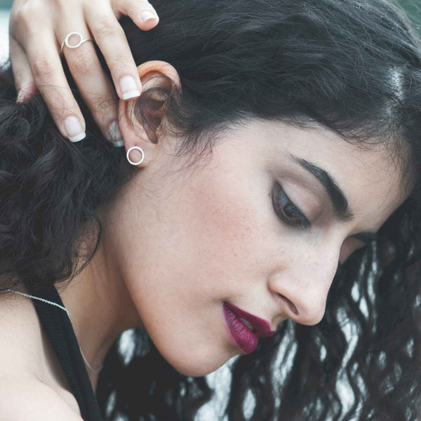 Charles And Marie SPIRAL - 14 Karat Gold OHRSTECKER - D=10 Mm | Jonathan Radetz