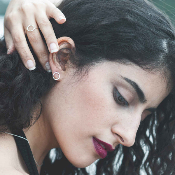 Charles And Marie SPIRAL - Hochglänzender RING - 14 Karat Gold - Gr. 50 | Jonathan Radetz