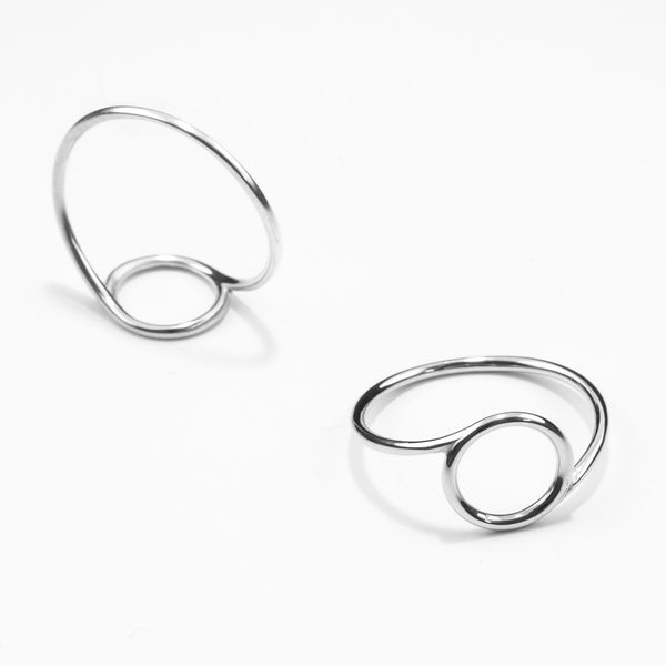 Charles And Marie SPIRAL - Hochglänzender RING - 925er Sterling Silber | Jonathan Radetz