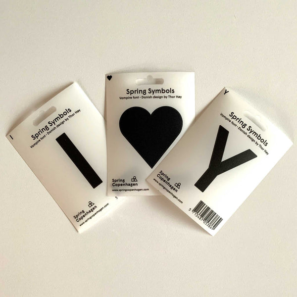 charles and marie SPRING SYMBOLS STICKER | AUFKLEBER | Thor Høy | Spring Copenhagen