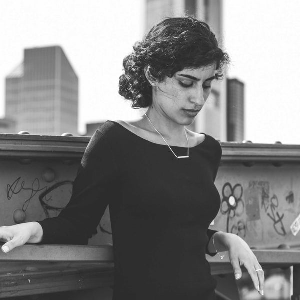 Charles And Marie SQUARE Matt | 925er Sterling Silber HALSKETTE | 43 Cm Lang | Jonathan Radetz