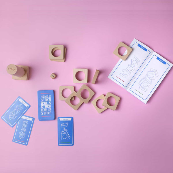 Charles And Marie STAKA | STAPEL-GESCHICKLICHKEITS-SPIEL | Helvetiq