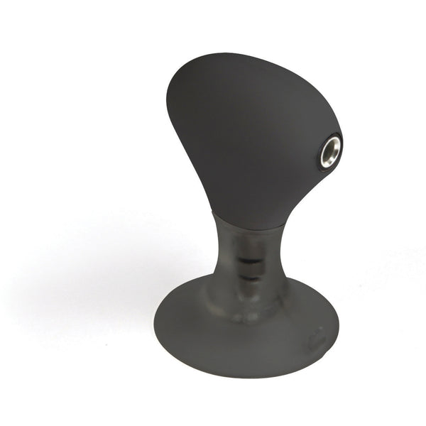 charles and marie STAND'N SPLITTER | schwarzer Handyhalter & Audio-SPLITTER | Kikkerland