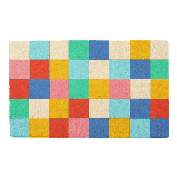 Charles And Marie SUMMER SQUARES | FUSSMATTE | 70x40 Cm | Fisura