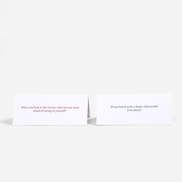 Charles And Marie TABLE TALK | FRAGE-KARTEN SET F. Sinnvolle & Aufschlußreiche GESPRÄCHE | English | The School Of Life