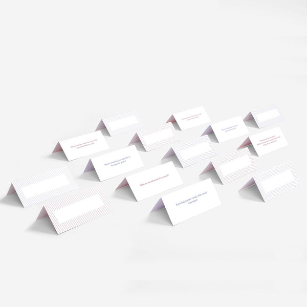 Charles And Marie TABLE TALK | FRAGE-KARTEN SET F. Sinnvolle & Aufschlußreiche GESPRÄCHE | English | The School Of Life