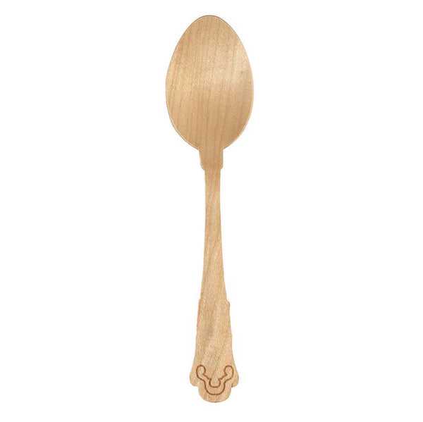 Charles And Marie TABLÉE | Einweg-Birkenholz-LÖFFEL | 10er Set | Seletti