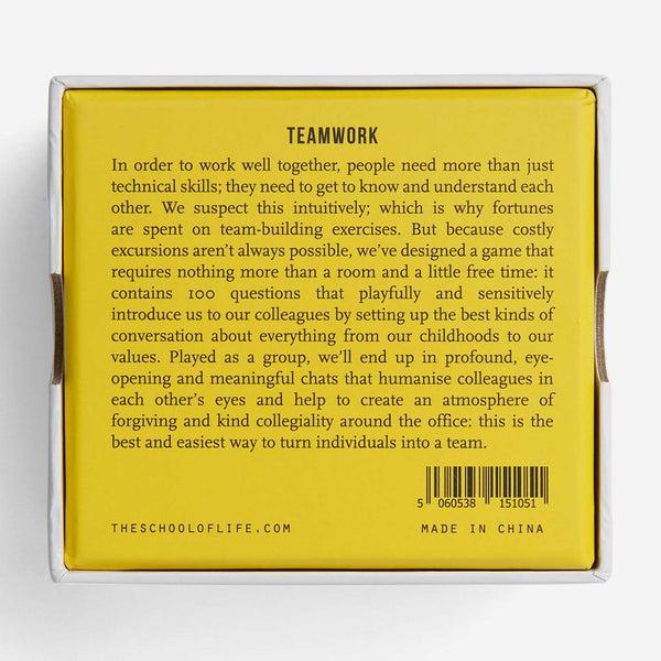 Charles And Marie TEAM WORK | KARTENSPIEL Für Besseren TEAMGEIST | Englische Edition | The School Of Life
