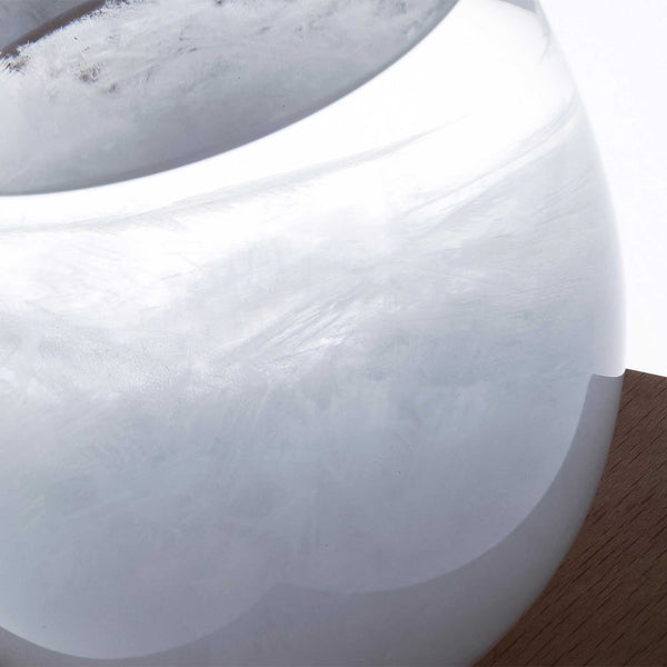 Charles And Marie TEMPO DROP Klar | GLAS-OBJEKT & STURMGLAS | H=21 Cm | Takeshi Ogawa | 100percent