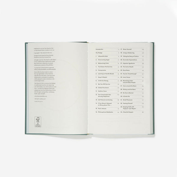 Charles And Marie THE CALM WORKBOOK - Arbeitsbuch - English Edition | The School Of Life