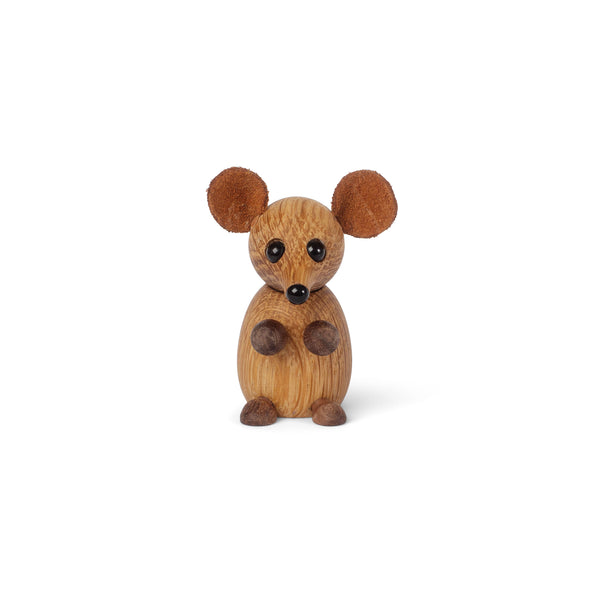 Charles And Marie THE CITY MOUSE | MAUS DEKOFIGUR Aus Holz | Chresten Sommer | Spring Copenhagen