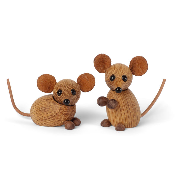 Charles And Marie THE CITY MOUSE | MAUS DEKOFIGUR Aus Holz | Chresten Sommer | Spring Copenhagen