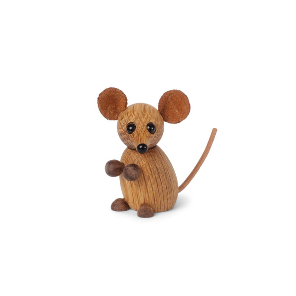 charles and marie THE CITY MOUSE | MAUS DEKOFIGUR aus Holz | Chresten Sommer | Spring Copenhagen