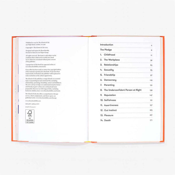 Charles And Marie THE CONFIDENCE WORKBOOK - Arbeitsbuch - English Edition | The School Of Life