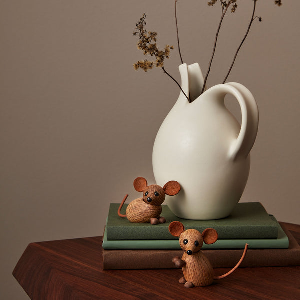 Charles And Marie THE COUNTRY MOUSE | MAUS DEKOFIGUR Aus Holz | Chresten Sommer | Spring Copenhagen