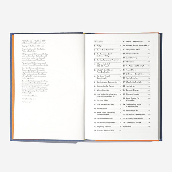 Charles And Marie THE COUPLE's WORKBOOK - Arbeitsbuch - English Edition | The School Of Life