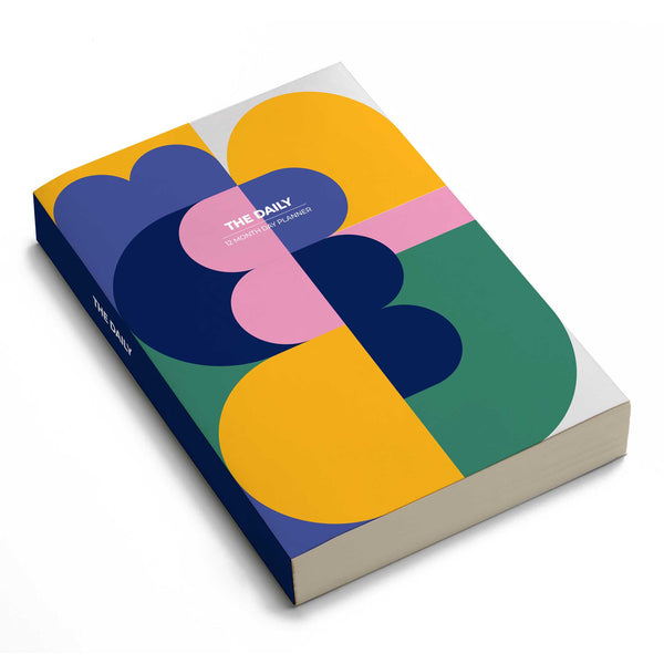 charles and marie THE DAILY Nina | zeitloser JAHRESPLANER mit Tagesansichten | A5 & 320 Seiten | nolki