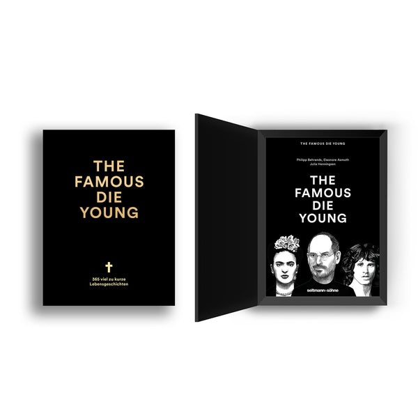 charles and marie THE FAMOUS DIE YOUNG | 365 spannende KURZBIOGRAFIEN | seltmann+söhne