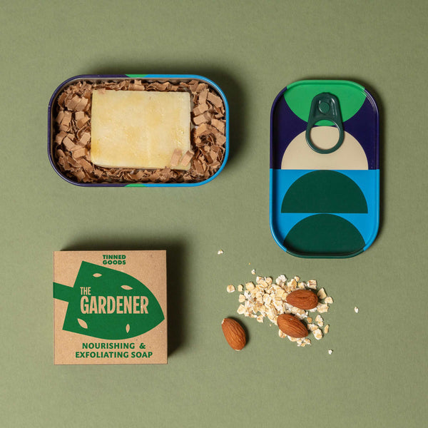 charles and marie THE GARDENER - Tinned Goods - Seife | Block Design