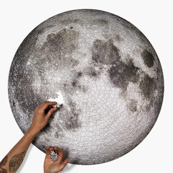 charles and marie THE MOON - 1.000 Teile Puzzle des Mondes | parkside