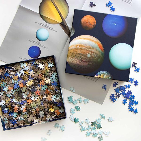 Charles And Marie THE PLANETS - Set Aus Acht Planeten Puzzles - 2.000 Teile | Parkside