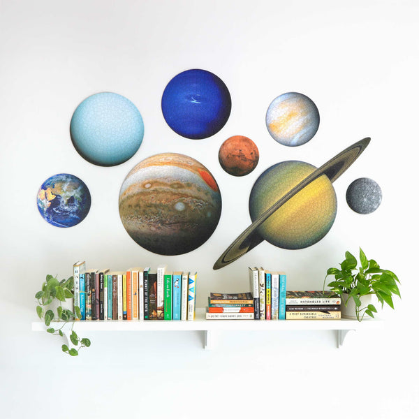 charles and marie THE PLANETS - Set aus acht Planeten Puzzles - 2.000 Teile | parkside
