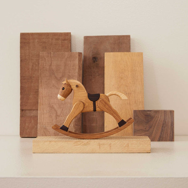 Charles And Marie THE ROCKING HORSE | Kleines Holz-SCHAUKELPFERD | Chresten Sommer | Spring Copenhagen