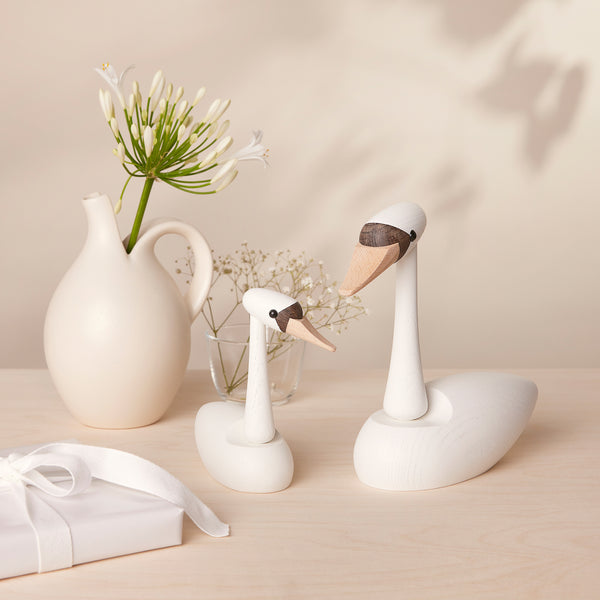 charles and marie THE SWAN & CYGNET | Holz-SCHWÄNE | Jimmy Kessler | Spring Copenhagen