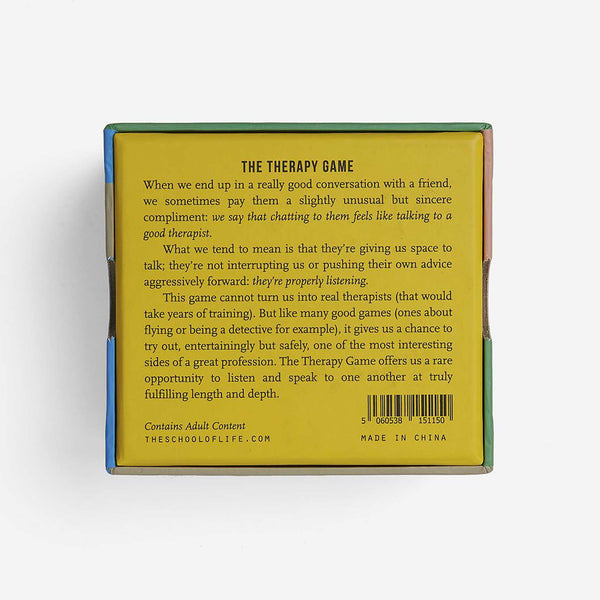 Charles And Marie THE THERAPY GAME | Learn To Talk - Learn To Listen | Englischsprachiges SPIEL | The School Of Life