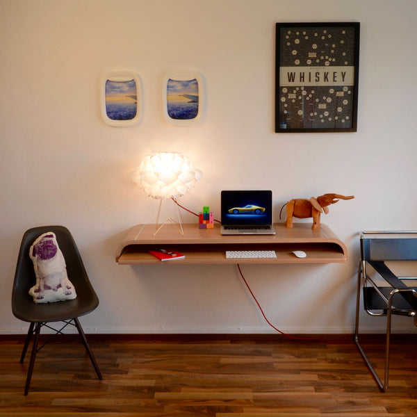 Charles And Marie The WALLDESK | Schwebender WAND-SCHREIBTISCH
