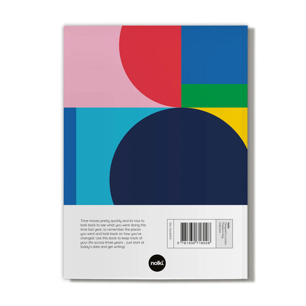 Charles And Marie THREE YEAR JOURNAL | 3 JAHRE TAGEBUCH | Softcover A5 & 192 Seiten | Nolki