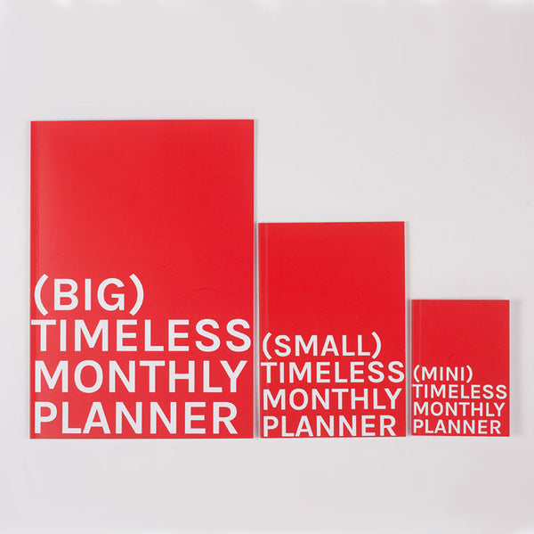 charles and marie TIMELESS MONTHLY PLANNER | Zeitloser MONATSPLANER | Octàgon Design