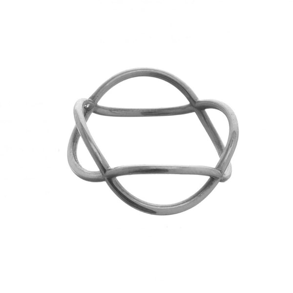 Charles And Marie TIMESTWO | 925er Sterling Silber INFINITY RING | Jonathan Radetz
