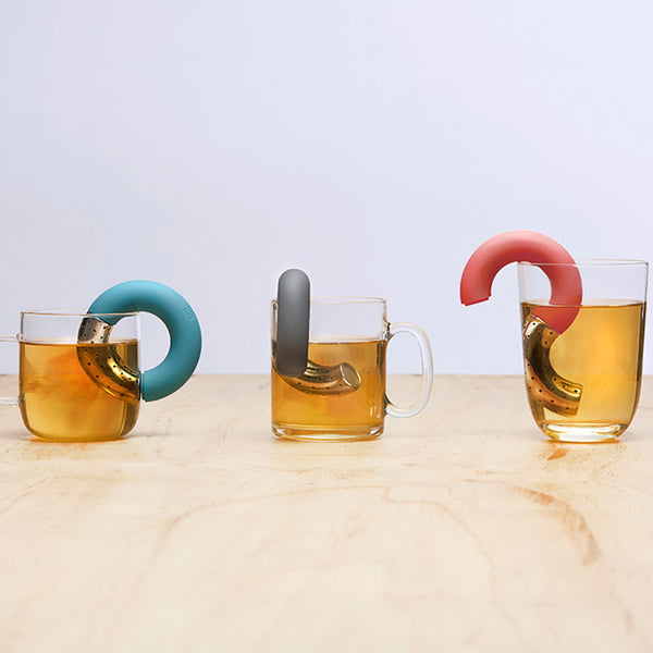 Charles And Marie TORUS | TEE-SIEB-SET | 4-teilig | Andrea Ponti | Ommo