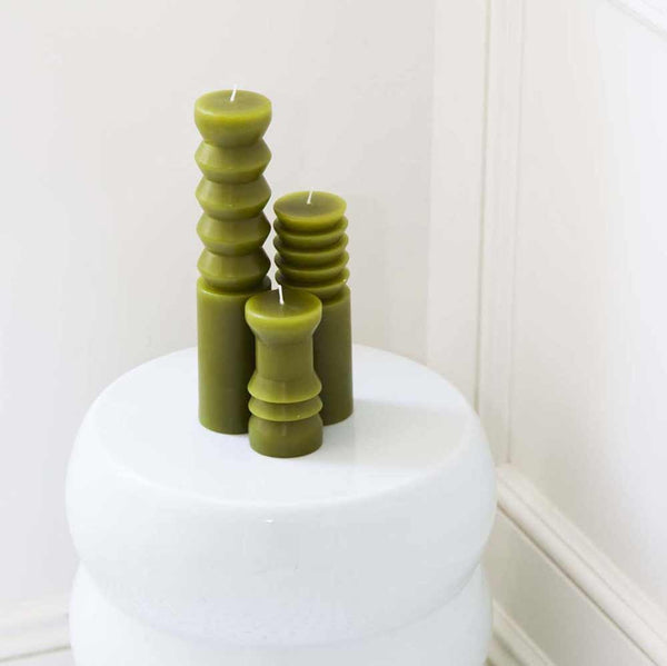 Charles And Marie TOTEM | Farben: Garten | KERZEN | Grain | Areaware