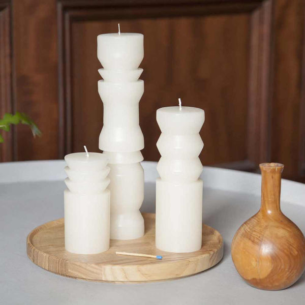 charles and marie TOTEM | Farben: Garten | KERZEN | Grain | Areaware