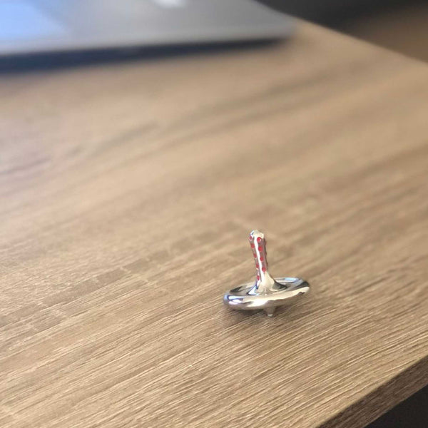 Charles And Marie TRACER TOP - Edelstahl-Kreisel - D=3 Cm | Craighill