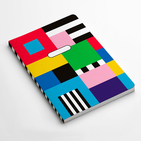 charles and marie TRANSMISSION NOTEBOOK | Liniertes NOTIZBUCH | A5 & 96 Seiten | nolki