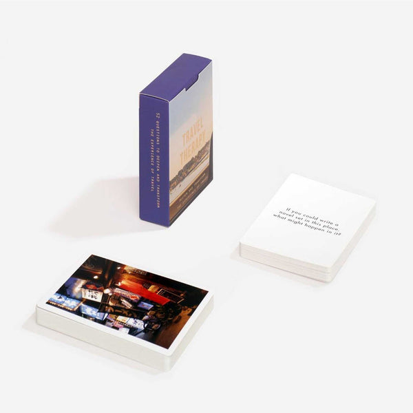 Charles And Marie TRAVEL THERAPY | KARTENSPIEL | Englische Edition | The School Of Life