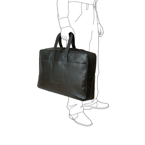 Charles And Marie TRAVELING BAG | Schwarze LEDER-REISETASCHE | Alfredo Haeberli | Colin's
