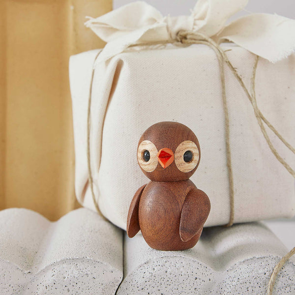 Charles And Marie TRENDY THERMO ASH - Kleiner Esche Holz-Deko-Vogel - Spring Birds - Chresten Sommer | Spring Copenhagen