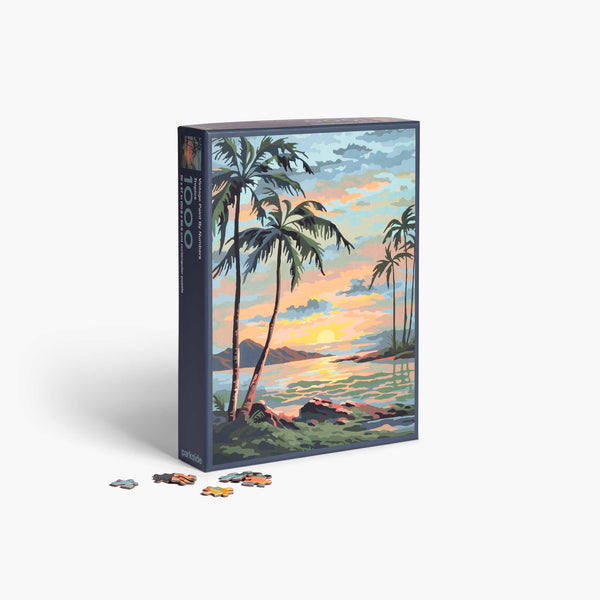 Charles And Marie TROPICS - Vintage Paint By Numbers - Puzzle 1.000 Teile | Parkside