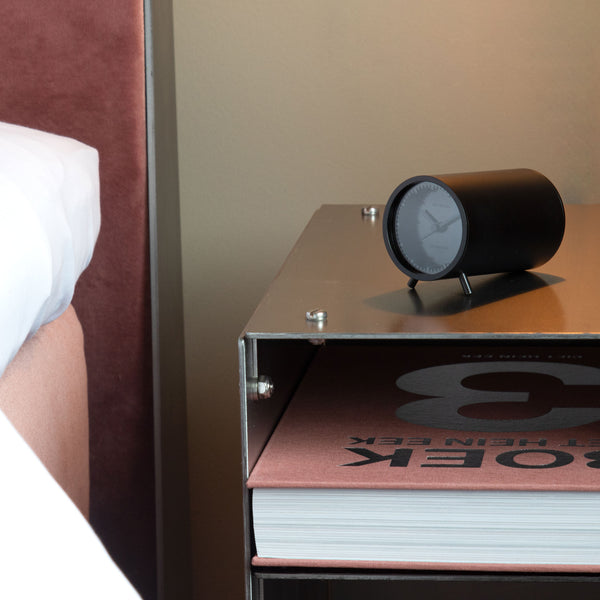 Charles And Marie TUBE ALARM CLOCK | TISCHUHR Mit Wecker | Piet Hein Eek | Leff Amsterdam